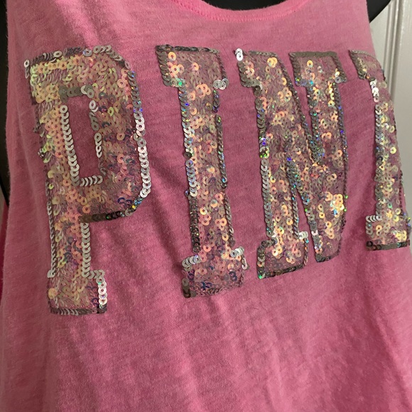 PINK muscle crop tee - Picture 2 of 5